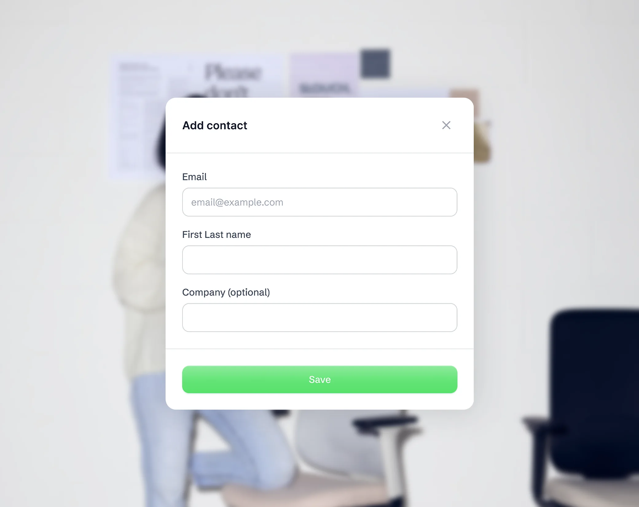 An address book designed to save time